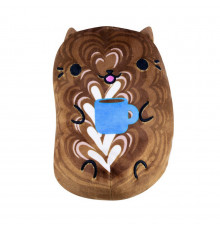 Дитячий м'який антистрес "Котики та огірки" V1094-18-16, 15 см