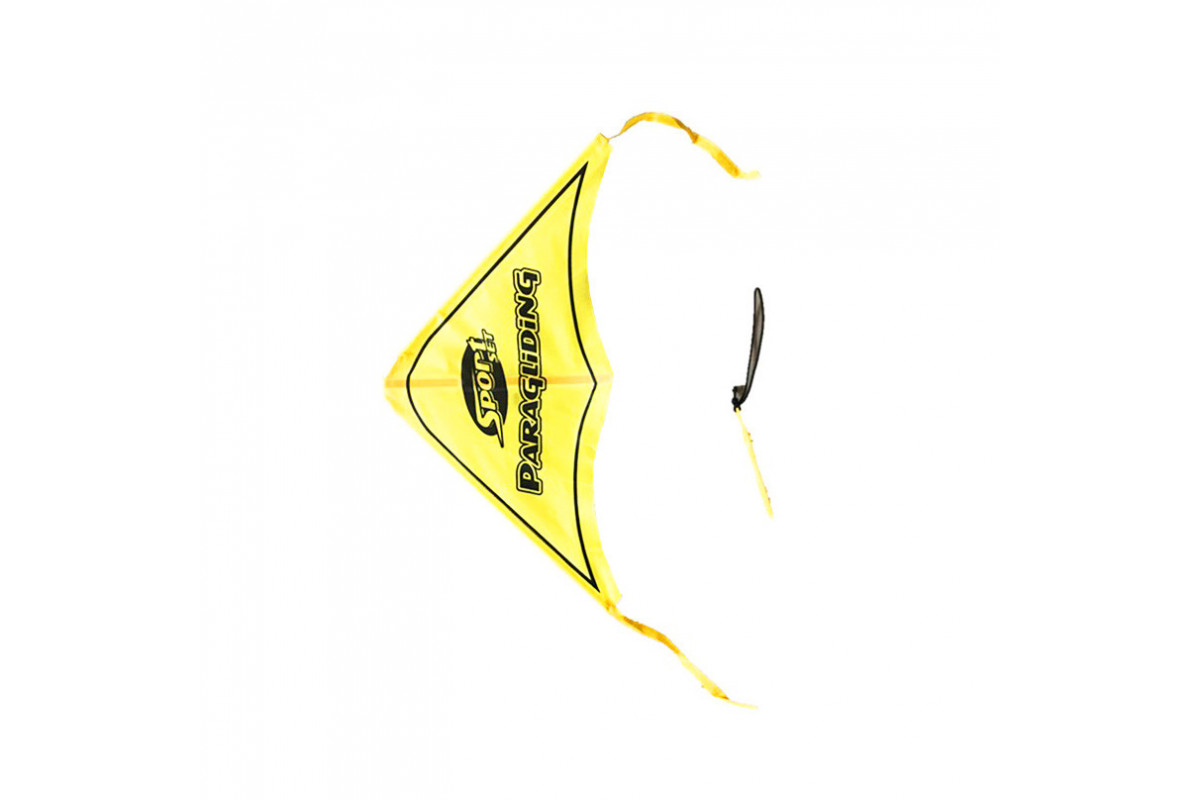 Самолет-запускалка "Параскуф" Bambi 0692A 46 см Желтый