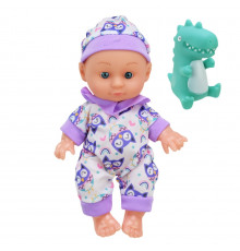 Детская Кукла-Пупс "Cute baby" HX623-5/7 с игрушкой Фиолетовый