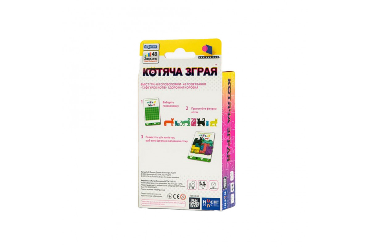 Дитяча гра головоломка "Котяча зграя" FGS68 українською мовою