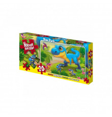 Мягкие пазлы "Дино" S20-09-09, 20 элементов