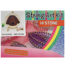 Детский набор для творчества стринг-арт "Песик" YG0115(28332) деревянная основа