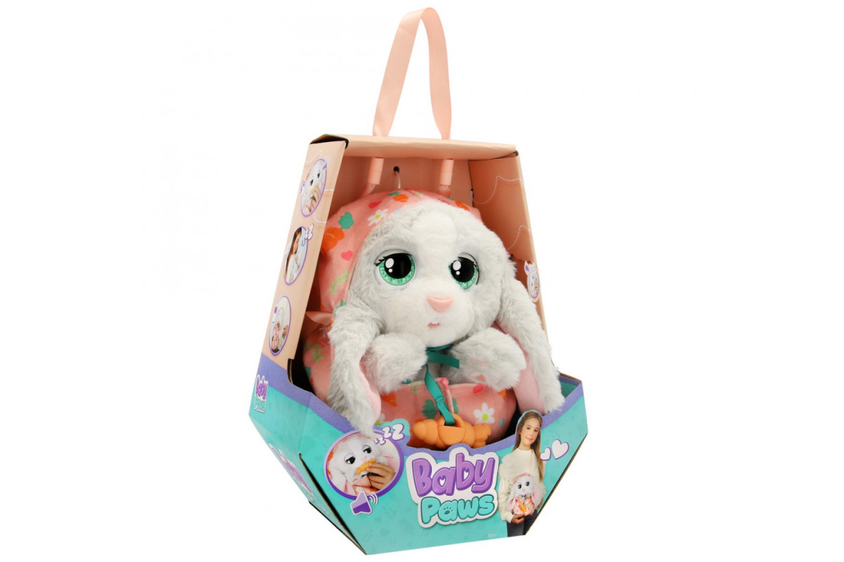 Інтерактивна іграшка "Зайчик" Baby Paws 927124M, зі звуком