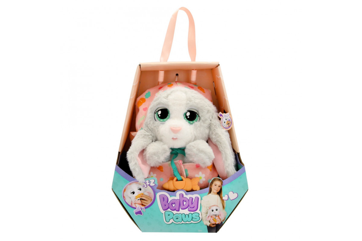 Інтерактивна іграшка "Зайчик" Baby Paws 927124M, зі звуком