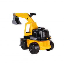 Іграшковий трактор 6290TXK з рухомими деталями  Жовто-чорний