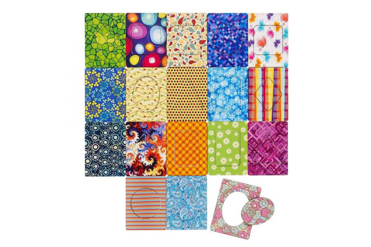 Деревянные Досточки Сегена Ubumblebees (ПСД084) PSD084 с узорами