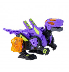 Динозавр-трансформер Раптор-Бот Dinoster EU580840-2 бокс для хранения, фиолетовый