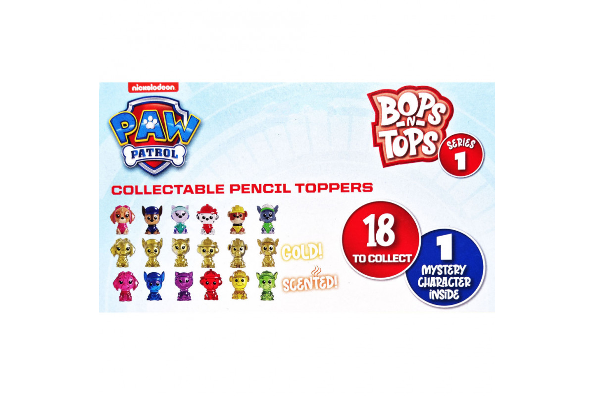 Набор коллекционных фигурок-топеров Щенячий патруль Sambro PWP20-3980-KV-FO-2 серии "Bop n Tops"
