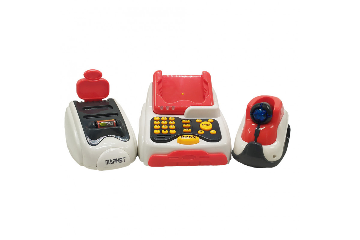 Детский кассовый аппарат 668 со звуком Вид 3