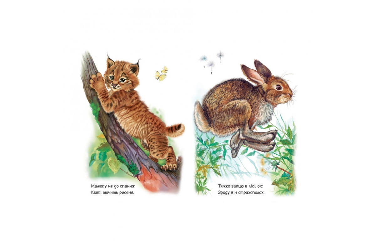 Малюкам про звірят "Лісові звірята" 212015 збірка з аудіосупроводом