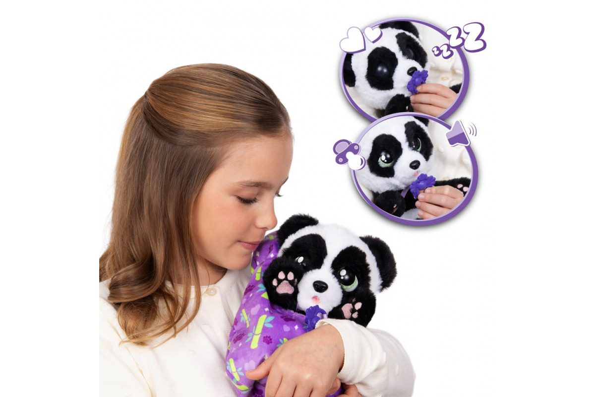 Интерактивная игрушка "Малыш Панда" Baby Paws 927667M, со звуком