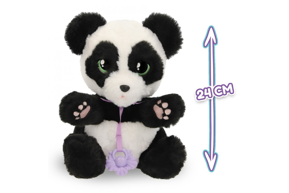 Интерактивная игрушка "Малыш Панда" Baby Paws 927667M, со звуком