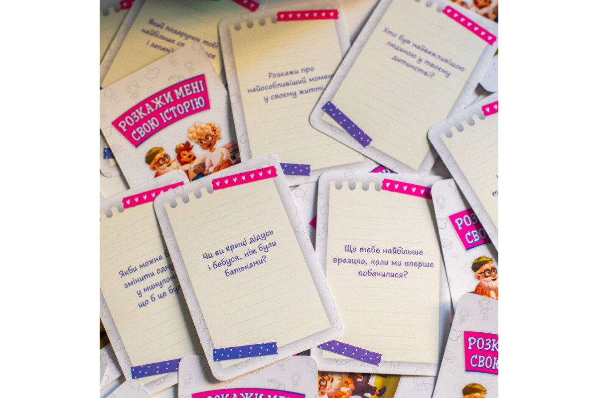 Психологическая игра для занятий с детьми Расскажи мне свою историю 10156034, 50 карточек