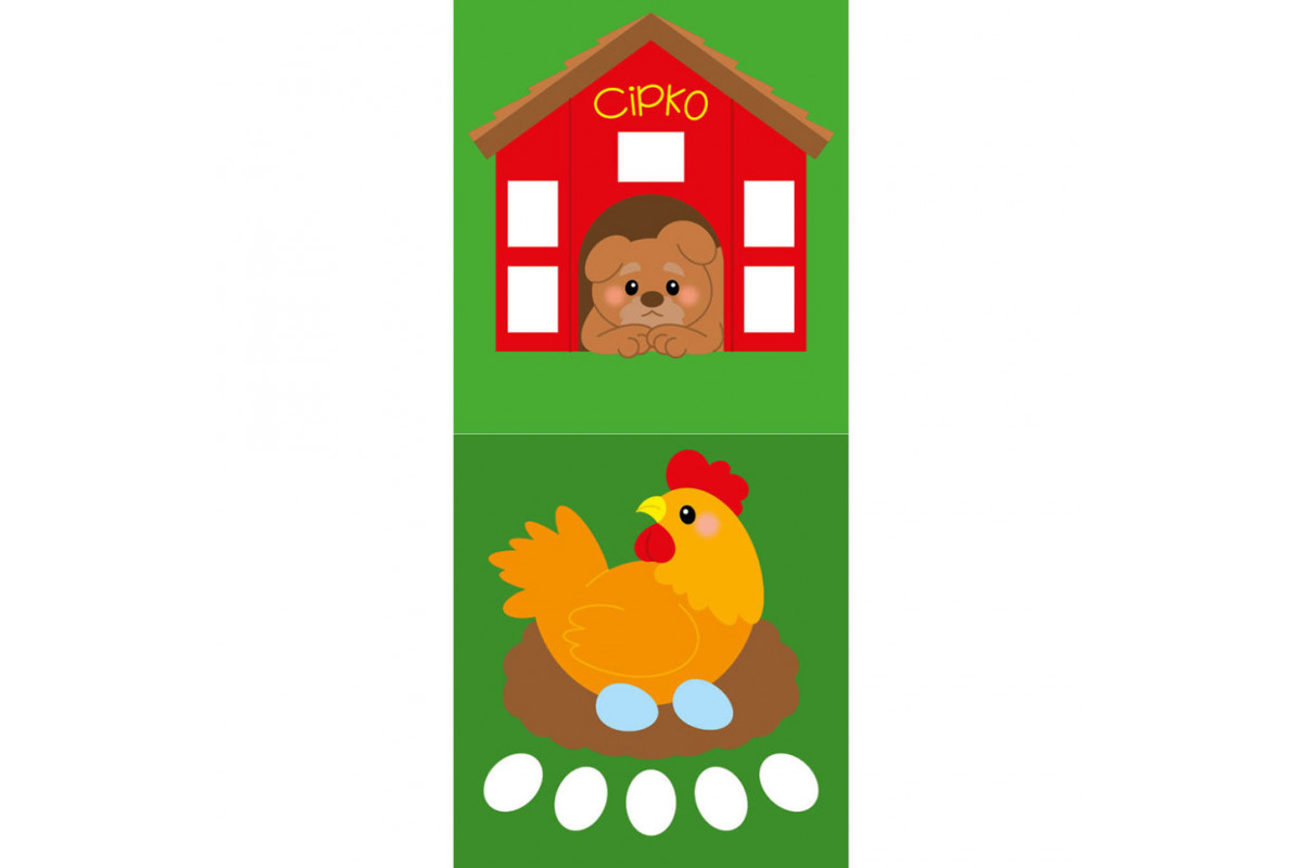 Мозаика из наклеек "Украинские сказки" 166041, 8 страниц