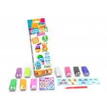 Набор теста для лепки "Neon" ТМ Lovin 41179, 9 цветов