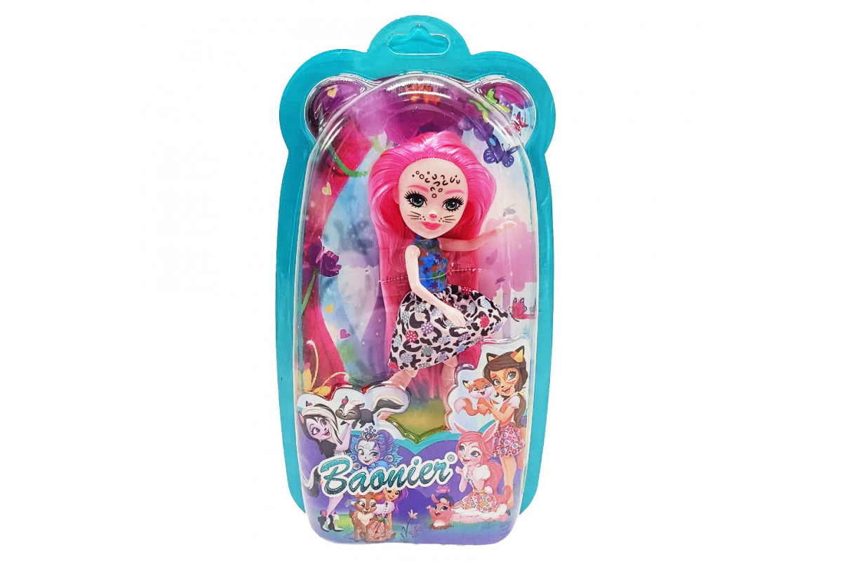 Детская игрушечная Кукла "Baobier" JJ8572-21(Pink) 15 см, шарнирная