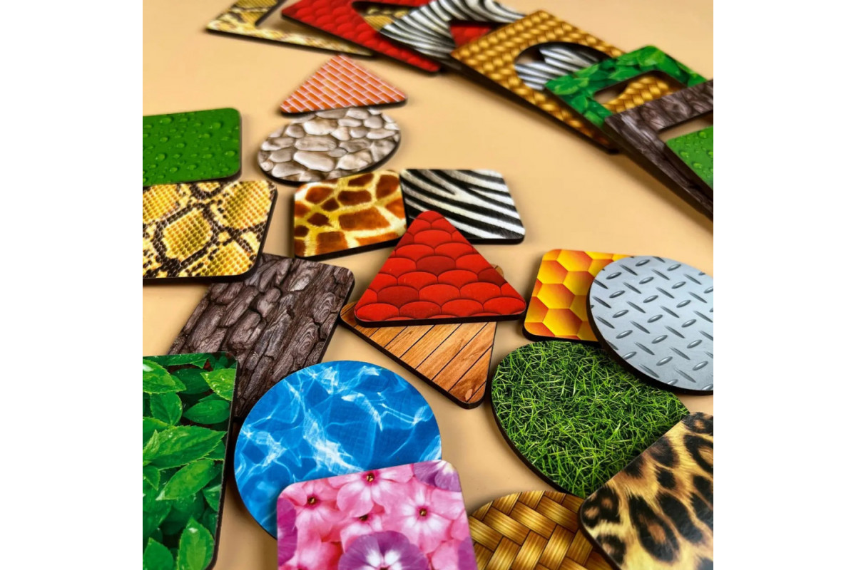 Деревянные Досточки Сегена "Перья" Ubumblebees (ПСД086) PSD086 с узорами