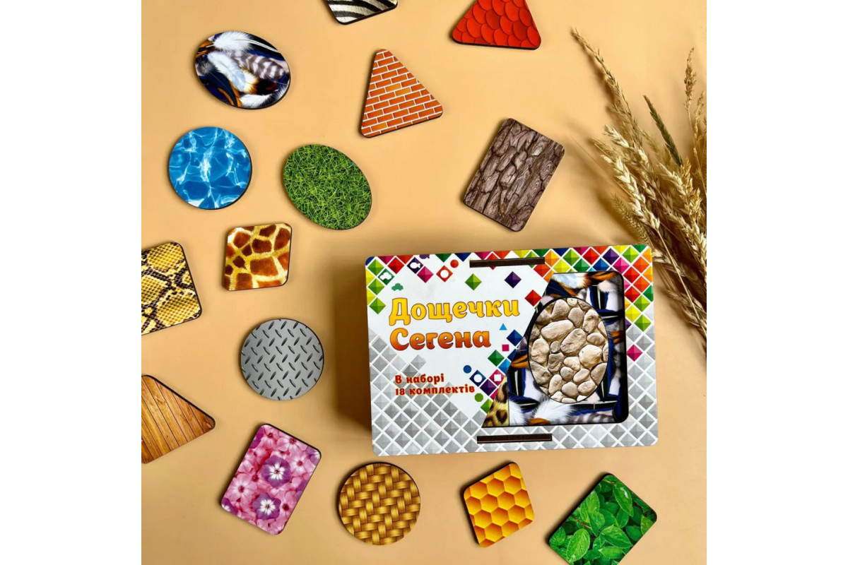 Деревянные Досточки Сегена "Перья" Ubumblebees (ПСД086) PSD086 с узорами