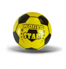 Мячик детский "Футбольный" RB1307 маленький, 16 см Желтый
