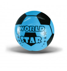 Мячик детский "Футбольный" RB1307 маленький, 16 см Синий