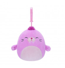 Мягкая игрушка Морж Пэпэ Squishmallows SQCP00150 на клипсе 9 см