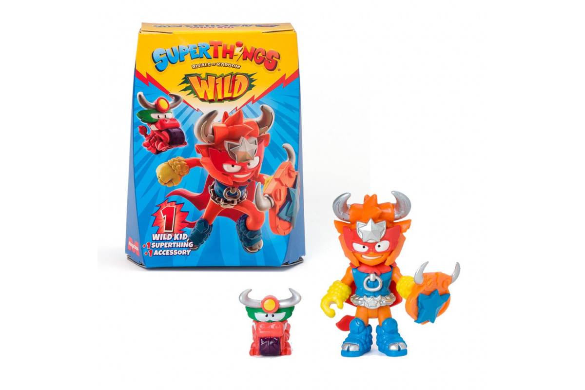Игровой набор серии "Wild Kids" Казум Кид Silverhorn SuperThings PSTWD066IN00-1