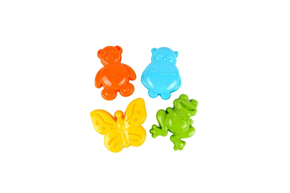 Дитячий набір "Звірятка" ТехноК 6757TXK формочки для піску