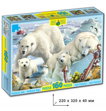Пазлы "Белые Медведи" 82982 ЕГ-07 160 элементов