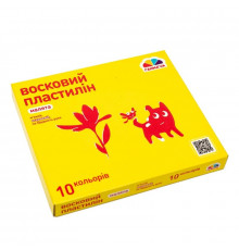 Набор для лепки пластилин "Малыши" 100304, 10 цветов