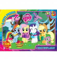 Детский пазл "My little Pony" MLP012 плакат 117 элементов