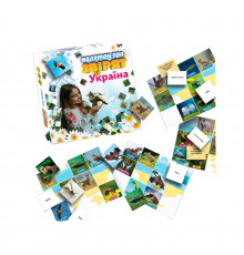 Настольная Игра "Малышам о зверятах. УКРАИНА" MKB0154