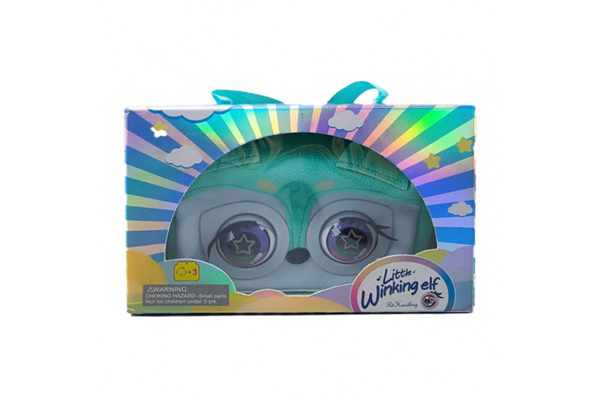 Интерактивная сумочка Little Winking Elf "Лисенок" BL-316-2 воспроизводит более 25 звуков