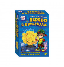 Набор для экспериментов Дерево в кристаллах 10114174 желтое
