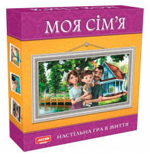Настільна гра "Моя сім'я" 0765ATS укр. мовою