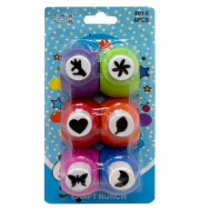 Набор фигурных дыроколов 315298 в наборе 6 штук