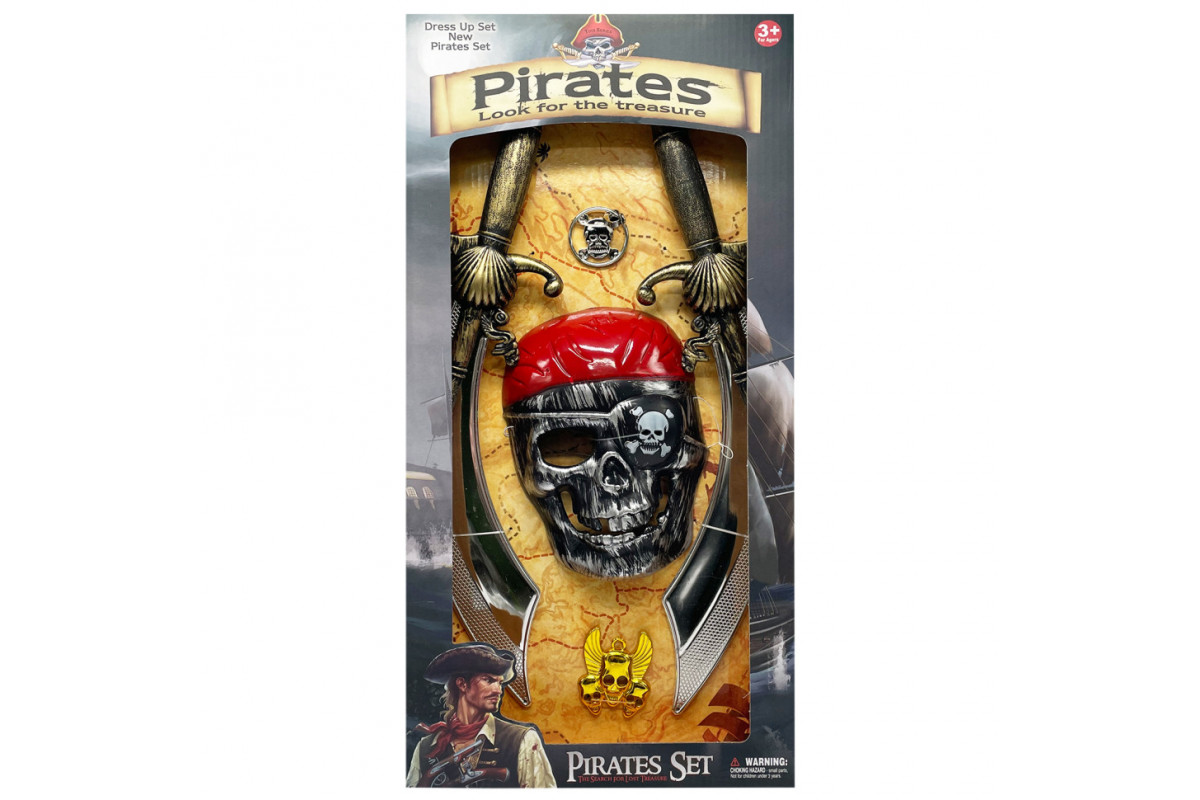 Детский игровой набор "Pirates Ser" 8897А-131 маска, оружие
