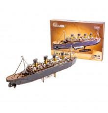 Деревянный 3D конструктор "Титаник" Арт-26912, 269 деталей