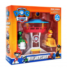 Ігровий набір фігурок Щенячий патруль XS802-1 з базою та транспортом