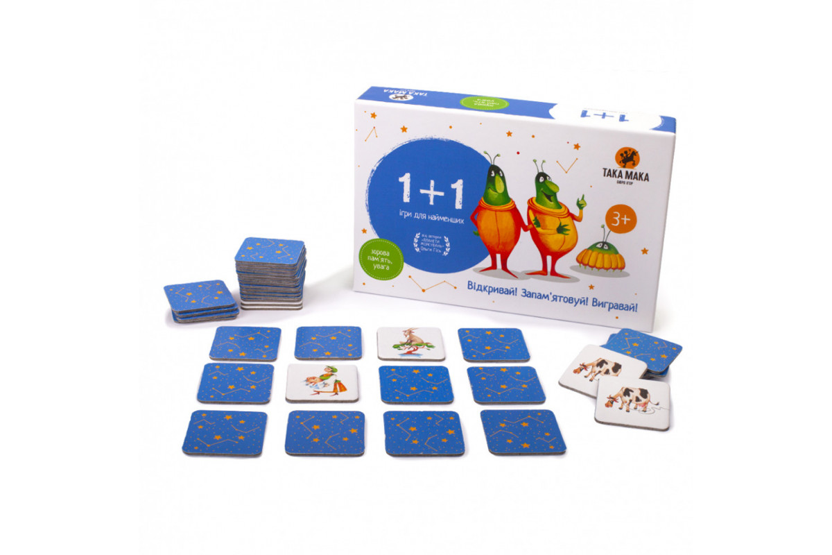 Детская настольная игра "1+1" 960063 от 3-х лет