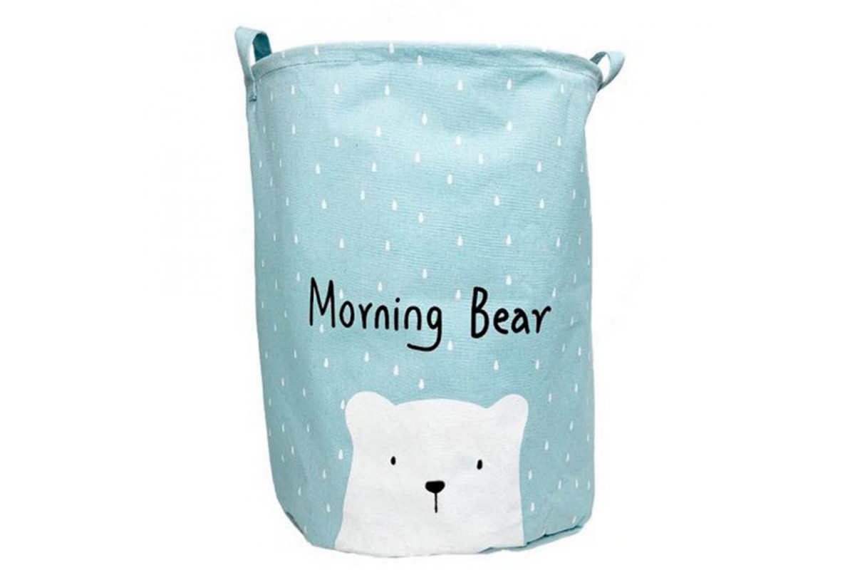 Кошик для іграшок і білизни «Morning bear» MGZ-1004(Blue)