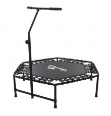 Батут для фитнеса с поручнем MS 3256, 125 см