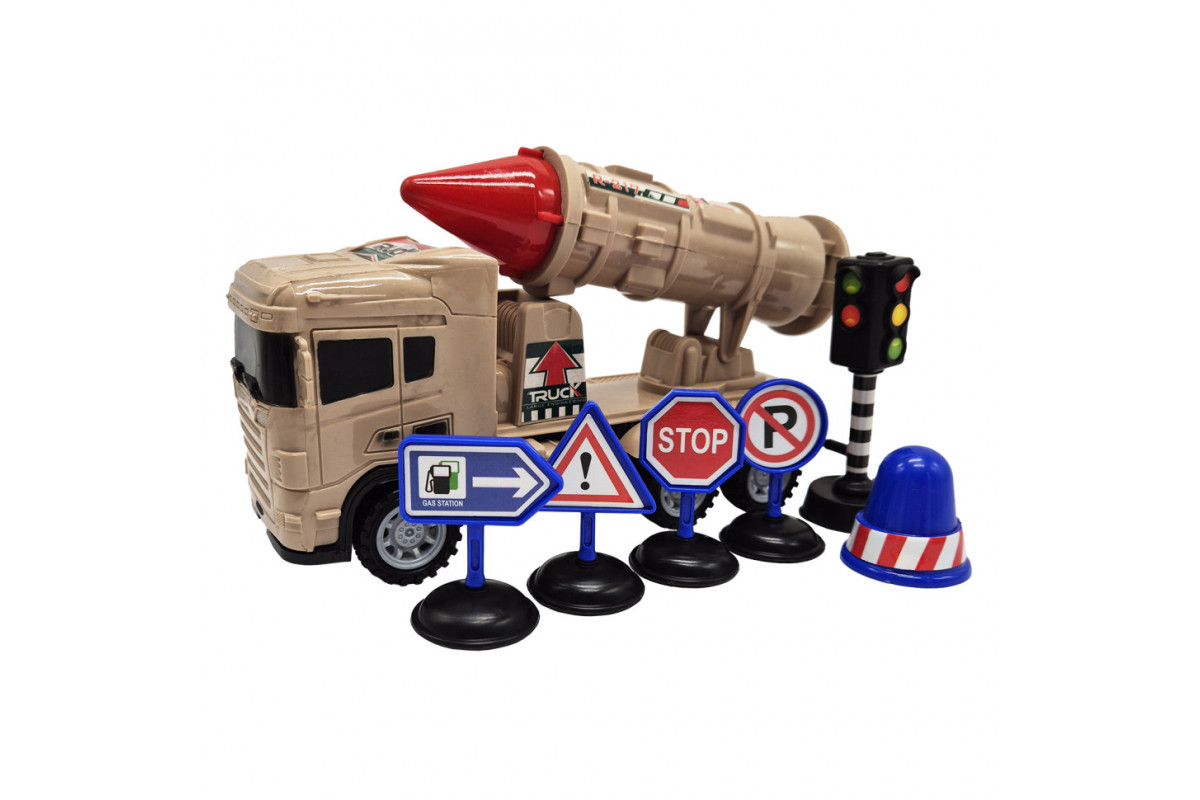 Набор транспорта "Военная техника" ZH999-3 Песочный