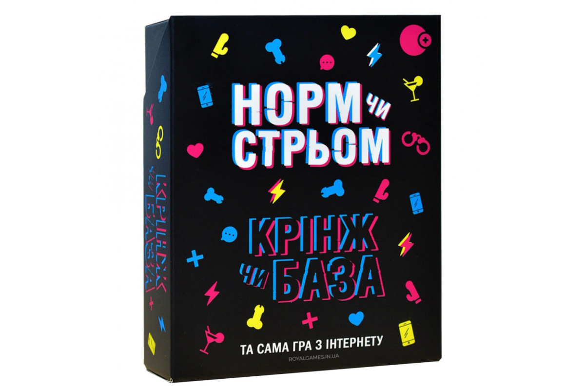 Настольная игра "Норм или стрем Кринж или база" PLR-0045