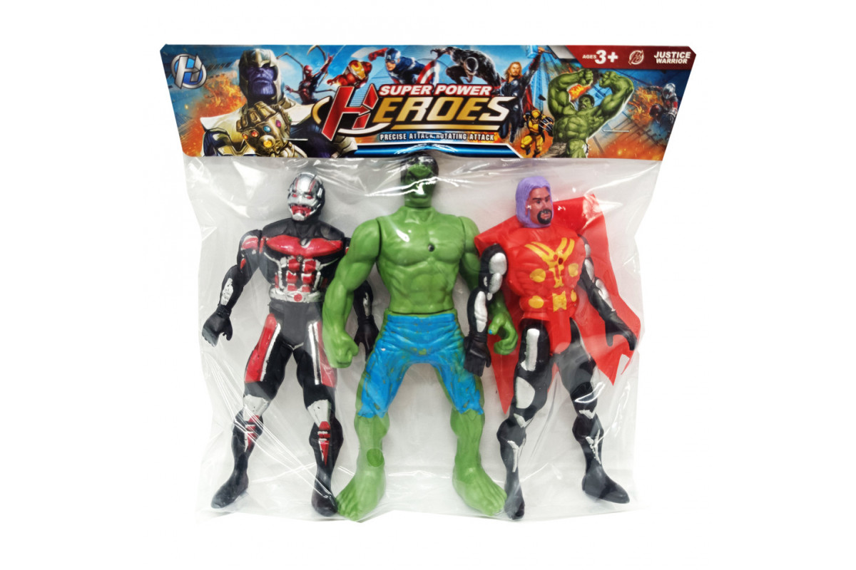 Набор героев "Марвел" 033A подсветка Вид 2