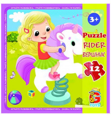 Пазлы детские "Детская площадка" LX01, 12 элементов