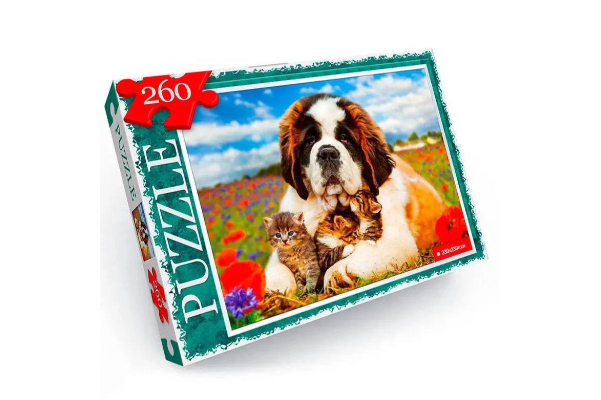 Пазл "Найкращі друзі" Danko Toys C260-13-08, 260 ел.
