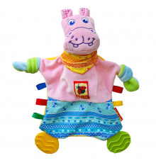 Детская игрушка прорезыватель "Зоо Бегемот Добряк" Macik  МС 160201-02                                                          