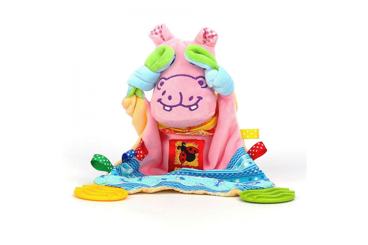 Дитяча іграшка прорізувач "Зоо Бегемот Добряк" Macik  МС 160201-02