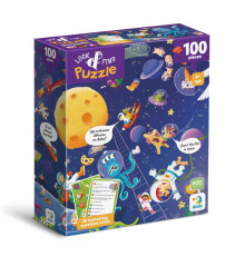 Детский пазл Ищи и находи "Безумный космос" 300668, 100 элементов