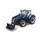 Дитяча іграшка Трактор "New Holland T7.315" Bburago 18-31632 з фронтальним навантажувачем